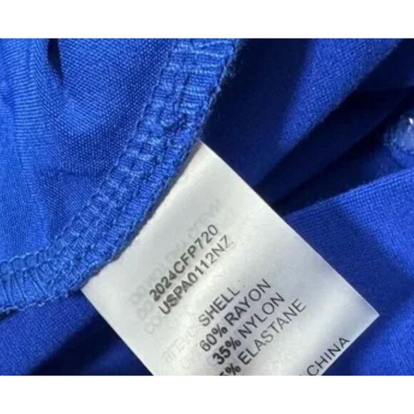 Universal Standard Moro Ponte Pants 3XL 34 36 5X NWT Blue Stretch Trousers Prep - Picture 4 of 6